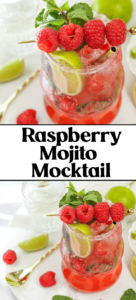 easy raspberry mojito virgin