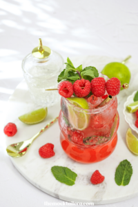 non alcoholic mojito mocktail